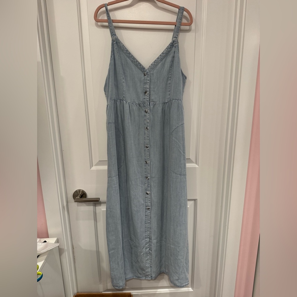 NWT Gentle Fawn Light Blue Maxi Dress